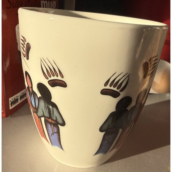 18 oz Signature mug Indigenous Collection Simon McLeod Community Strength Cup - Picture 12 of 14